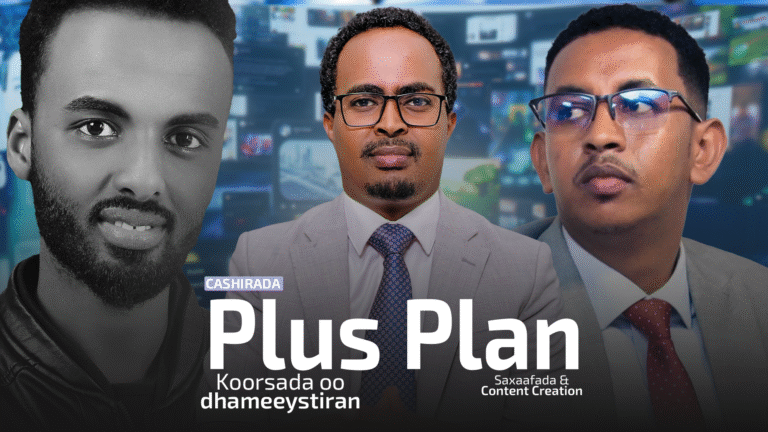 PLUS PLAN – Koorsada Buuxda ee Saxaafadda & Content Creation
