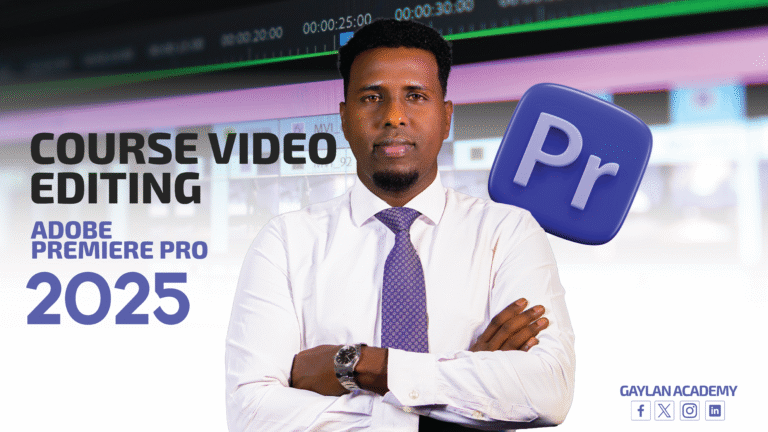 Premier Pro Video Editing Course